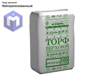 Торф верховой нейтрализованный (100л)