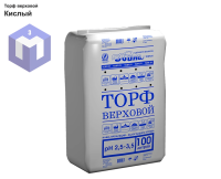 Торф верховой кислый (100л)